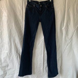 7 For All Mankind the Skinny Bootcut Dark Wash EUC